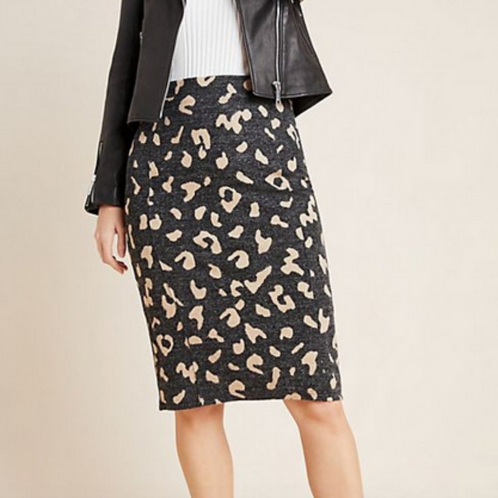 Anthropologie Delphine Sweater Pencil Skirt